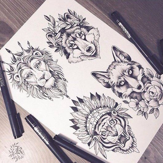 530x530 Coloring Wolf Awesome Image How To Draw A Wolf For Beginners - Cool Wolf Drawings