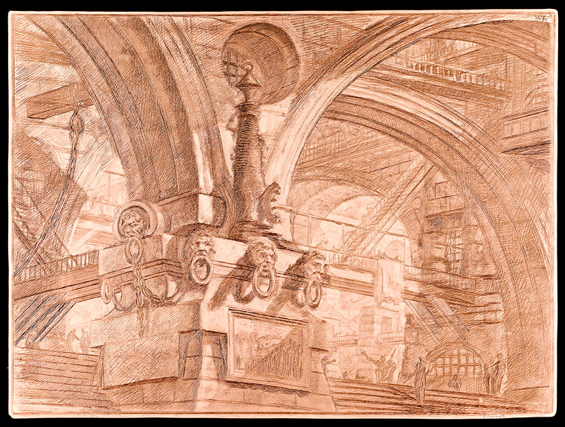 825x623 drawing and its double the engraved plate art in print art - Copper Drawing