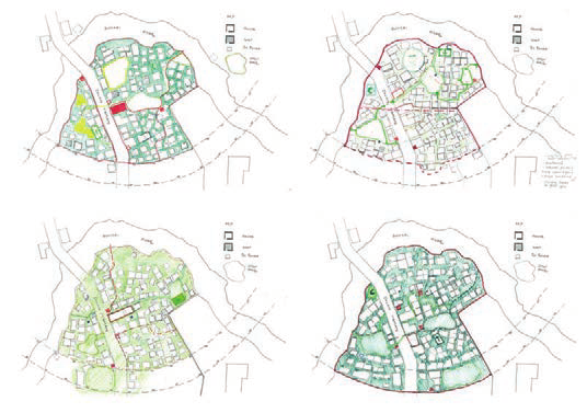 536x377 incremental housing game, sample of student selections - Copyright Drawings