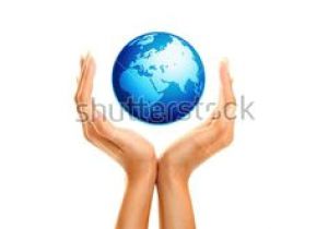 300x210 Drawings Of Hands Holding Earth Hands Holding Globe Earth Web - Copyright Free Drawings
