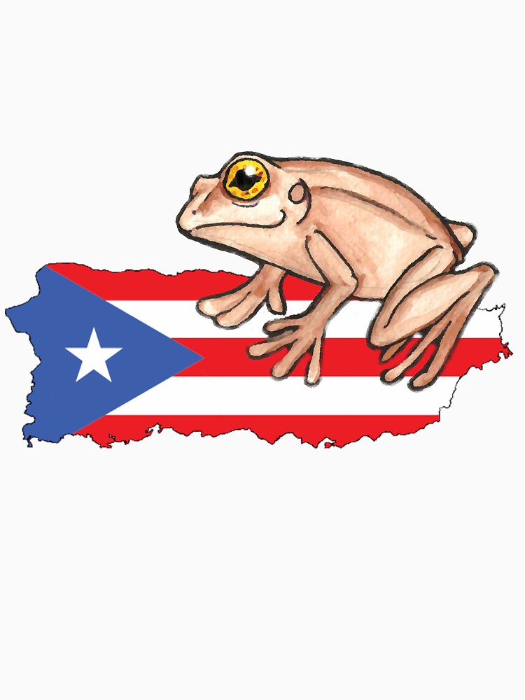 Puerto Rican Coqui Drawing