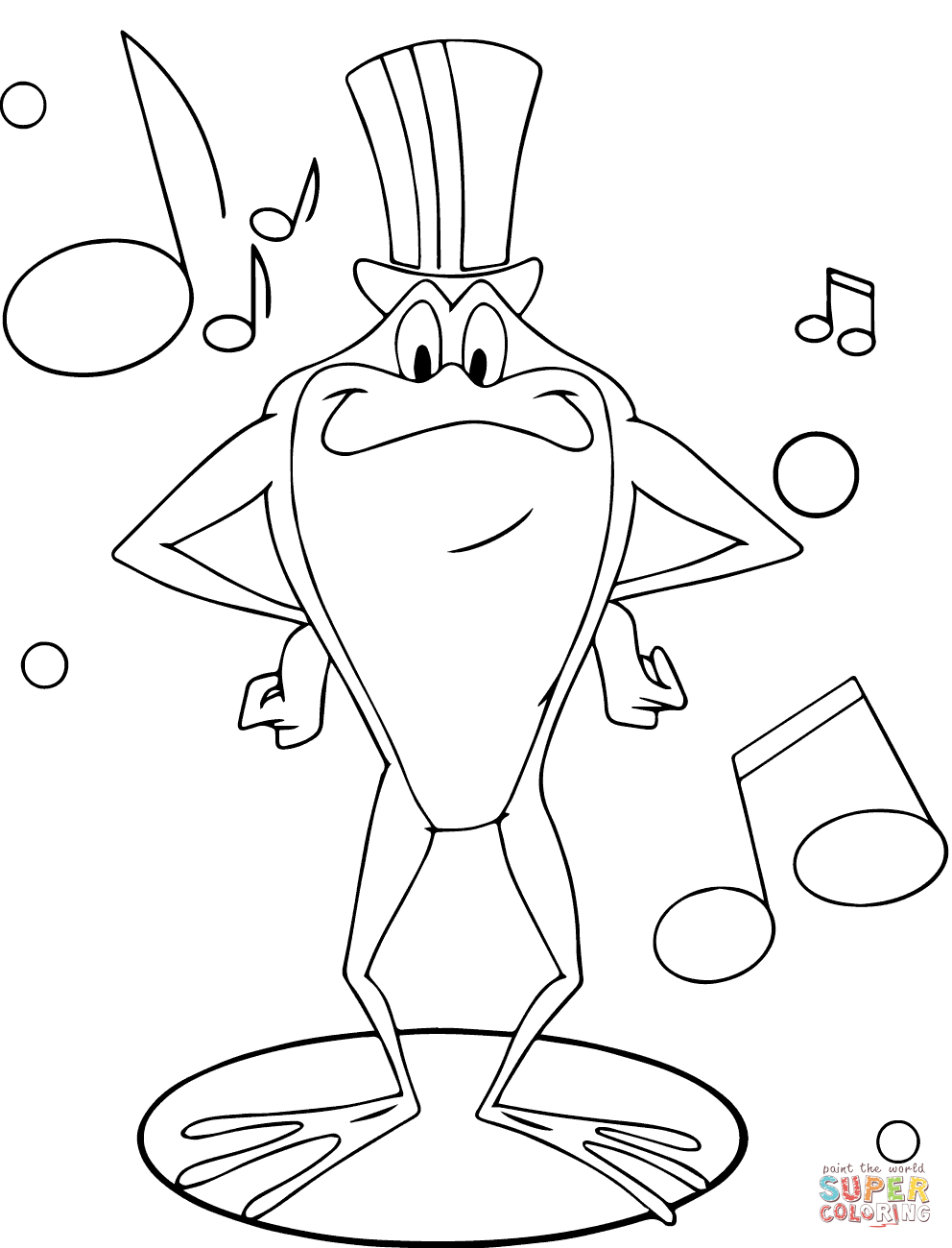 992x1300 sizable frog coloring - Coqui Frog Drawing