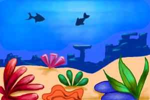 300x200 How To Draw A Coral Reef - Coral Reef Drawing