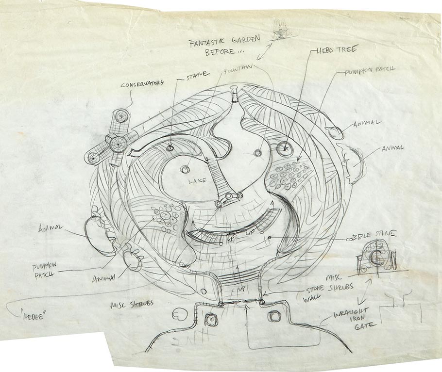 910x767 a peek into the art of 'coraline' book that never was - Coraline Drawings