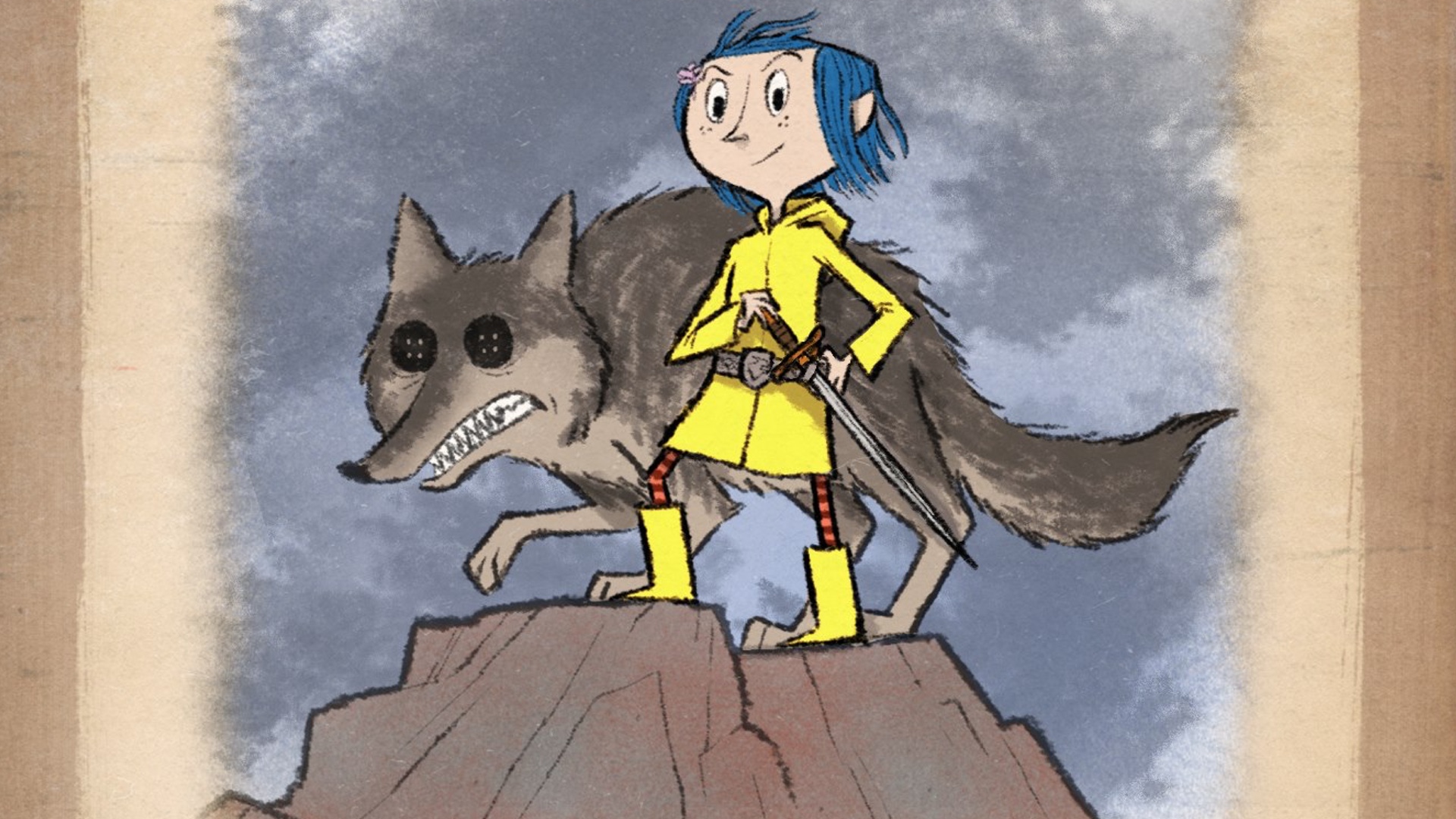1920x1080 coraline cosplays as arya stark in fantastic drawing geektyrant - Coraline Drawings
