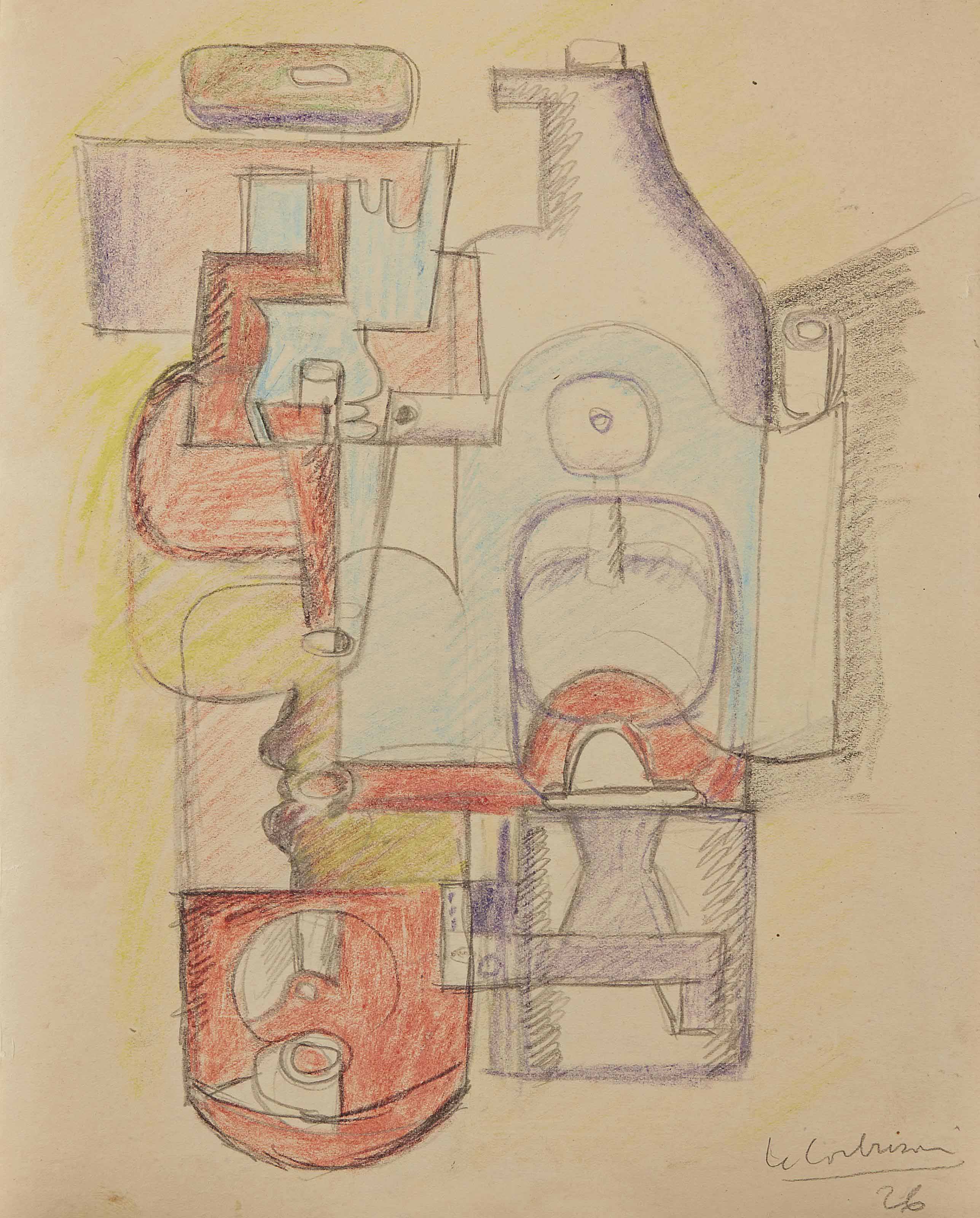 2575x3200 le corbusier - Corbusier Drawings