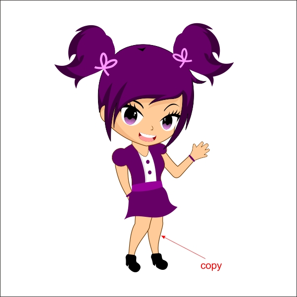 600x600 Drawing An Anime Cartoon In Corel Draw - Corel Draw Drawings