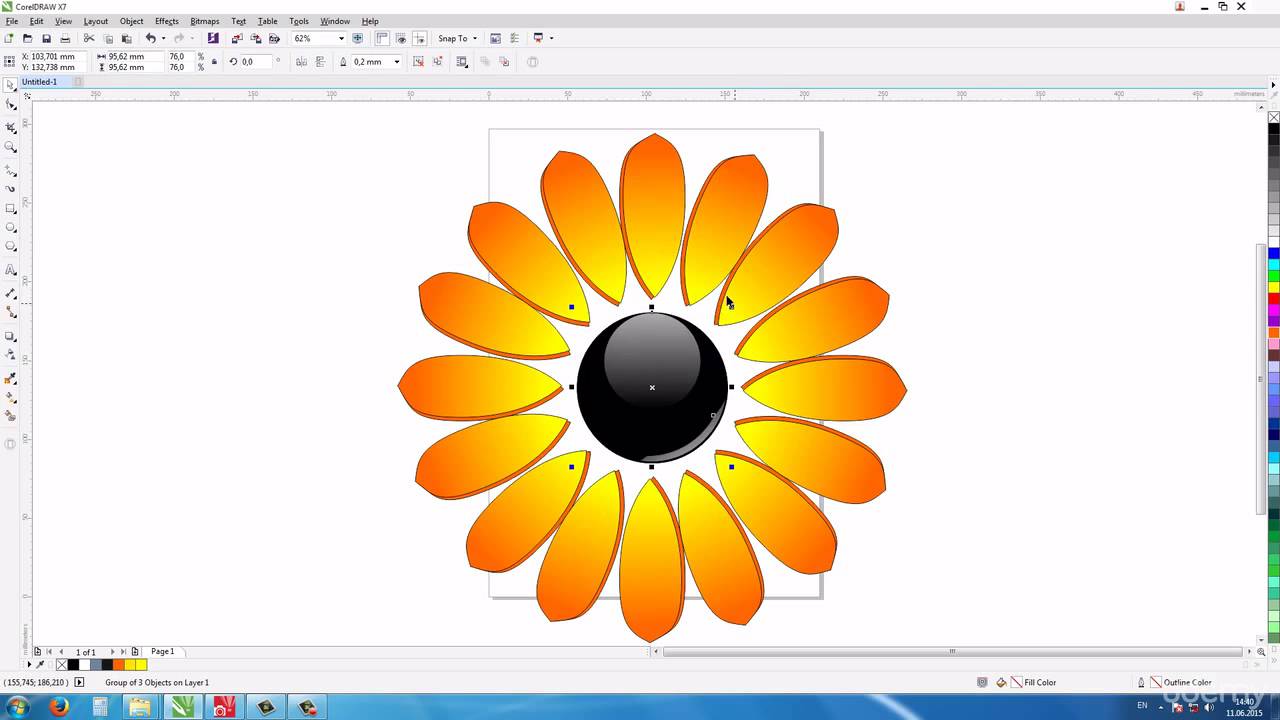 learn corel draw step by step