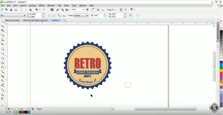 854x440 How To Design A Modern Logo Adobe Illustrator Vs Corel Draw - Corel Drawing