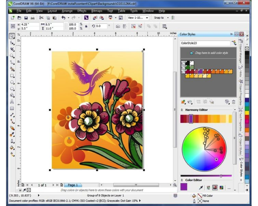 875x700 Corel Draw For Windows Free Download - Corel Drawing