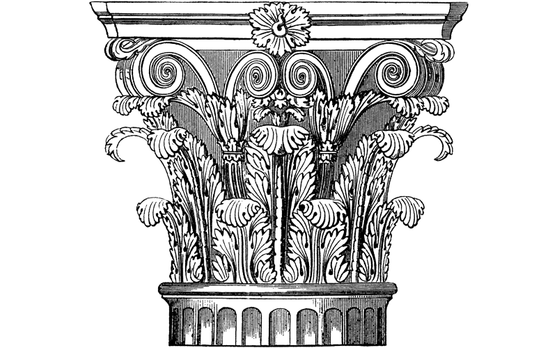 Corinthian Column Drawing at Explore collection of