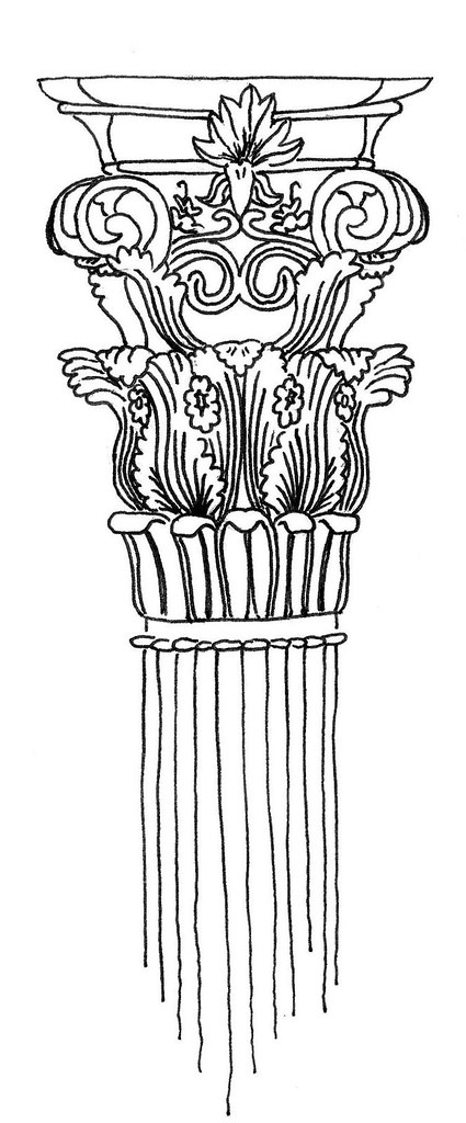 425x1024 All Sizes Corinthian Column - Corinthian Column Drawing