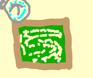 300x250 Alien Crashes In Corn Field - Corn Field Drawing