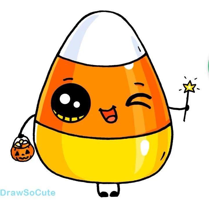 721x720 Corn Kawaii Fun Pics Images - Corn Images Drawings