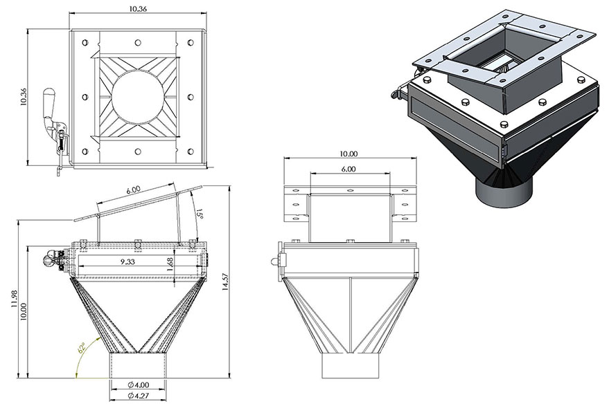 879x600 magnet grate - Corporation Drawing