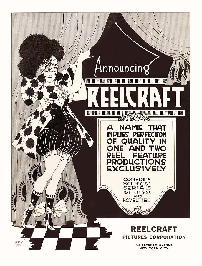 686x900 reelcraft pictures corp advertisement drawing - Corporation Drawing