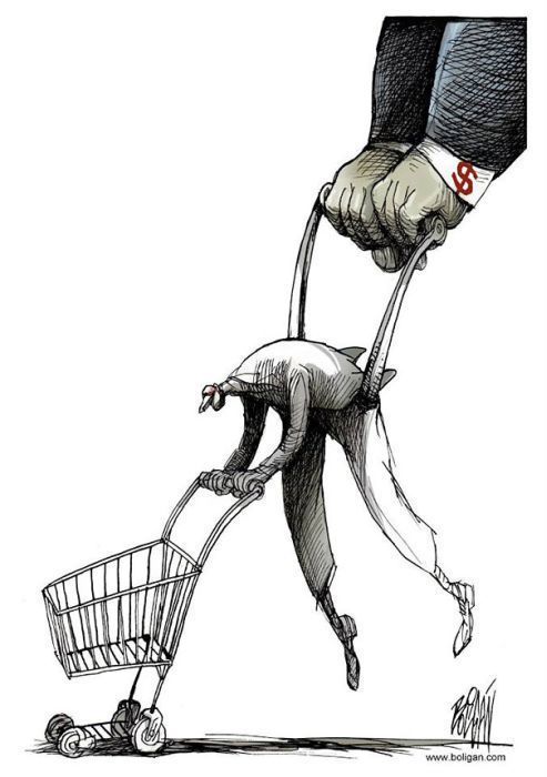 493x700 capitalism - Corporation Drawing