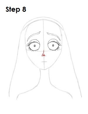 300x388 how to draw corpse bride - Corpse Bride Drawing