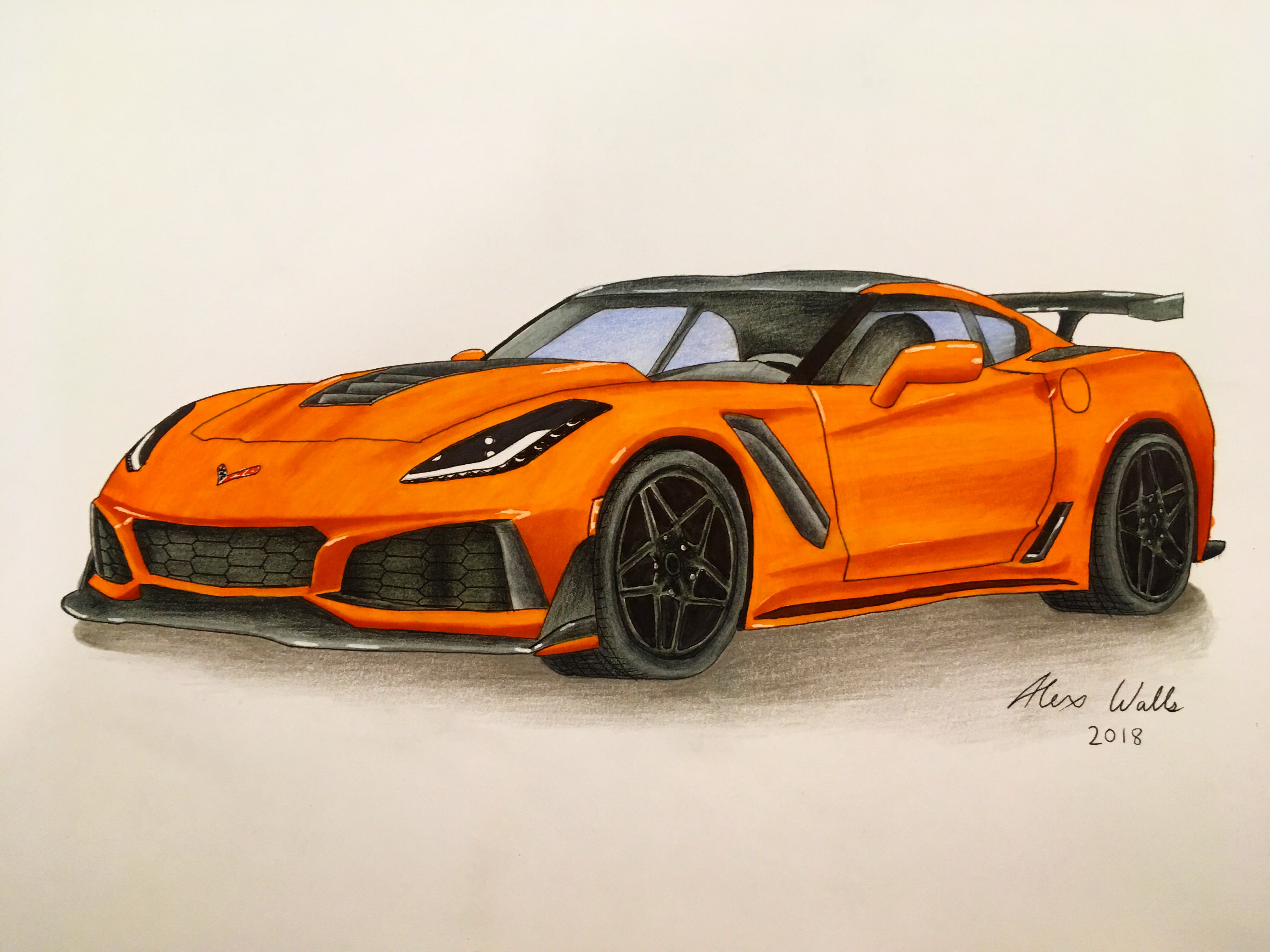 Great How To Draw A Corvette Learn more here drawimages5