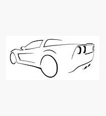 210x230 corvette drawing wall art redbubble - Corvette Drawing