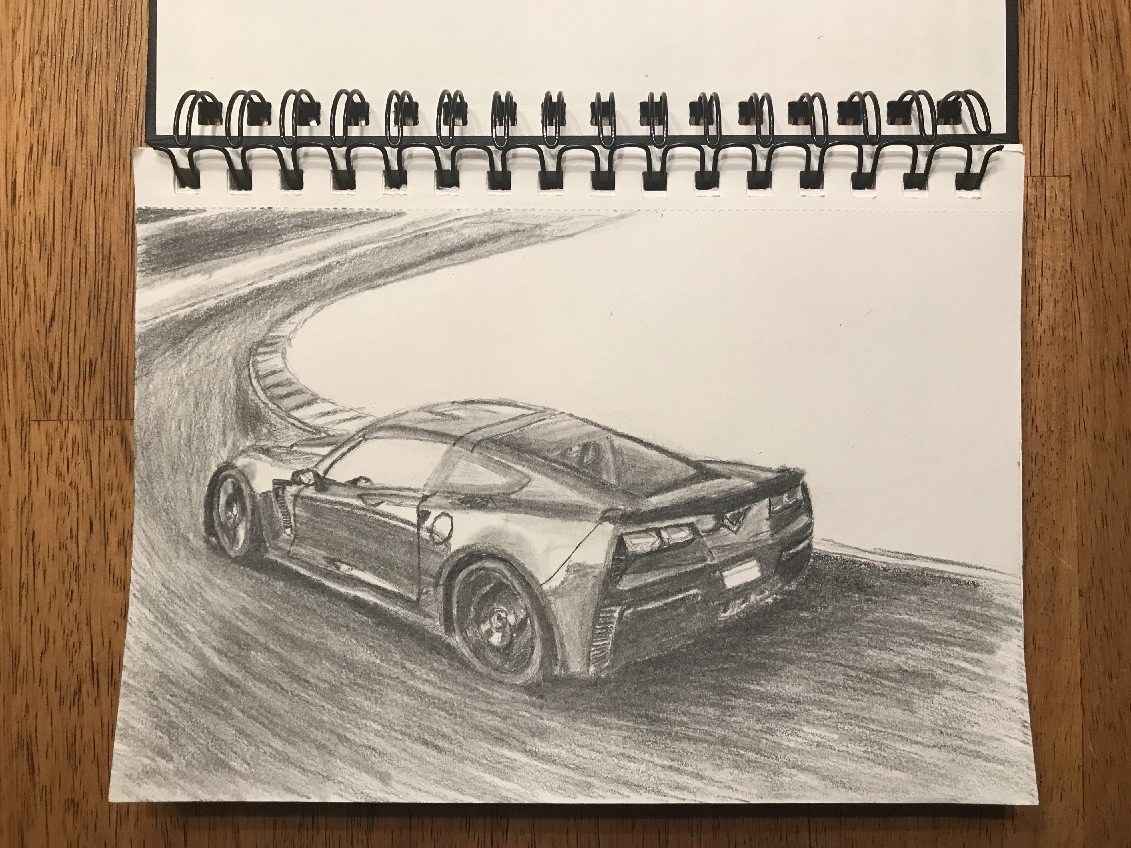 3959x2969 Corvette - Corvette Z06 Drawing