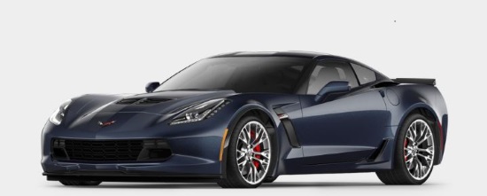 550x221 sold out jimmie johnson's corvette coupe - Corvette Z06 Drawing