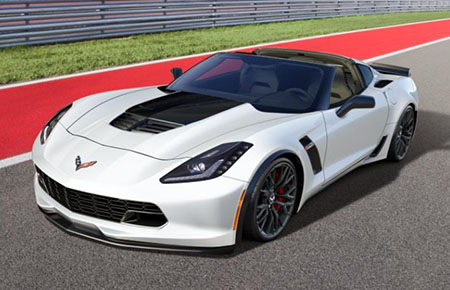 450x290 arctic white corvette winner drawn - Corvette Z06 Drawing
