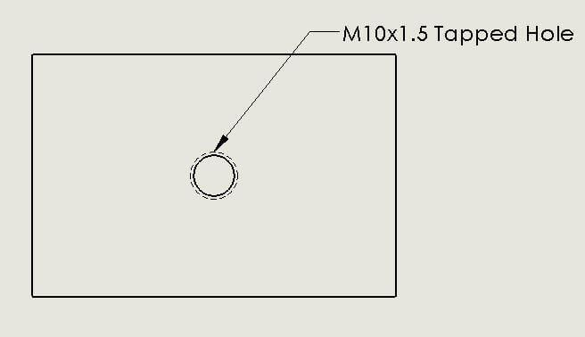 656x378 solidworks cosmetic thread display in part, assembly drawings - Cosmetic Drawings