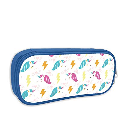 425x425 double y colorful unicorn drawings pattern pencil case - Cosmetic Drawings