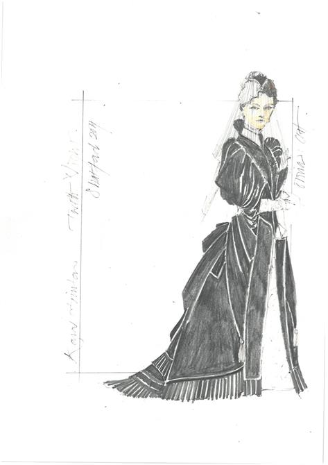 473x670 costume sketches for twelfth night royal shakespeare company - Costume Drawing