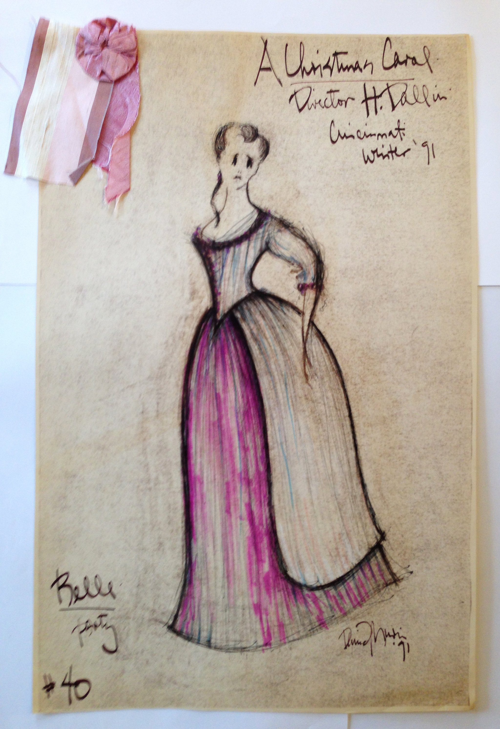 2048x2987 a christmas carol belle costume sketch, david murin - Costume Drawing