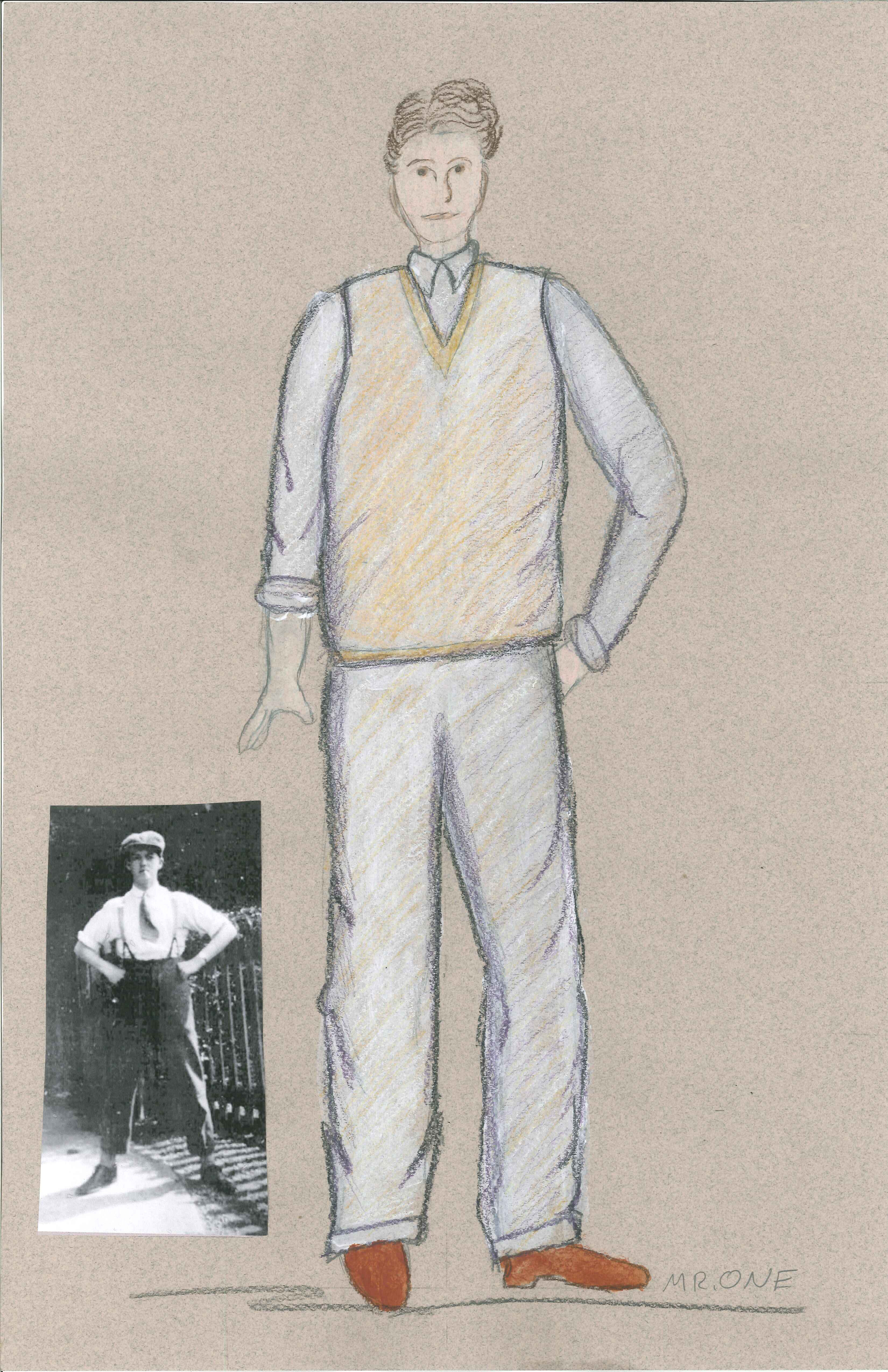 3300x5100 adding machine a musical costume drawings know theatre - Costume Drawing