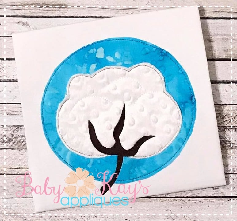 773x719 Cotton Boll Patchwork - Cotton Boll Drawing