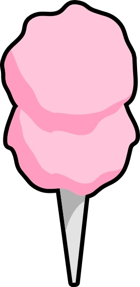 288x591 Cotton Candy Clip Art Free Vector In Open Office Drawing - Cotton Candy Drawing