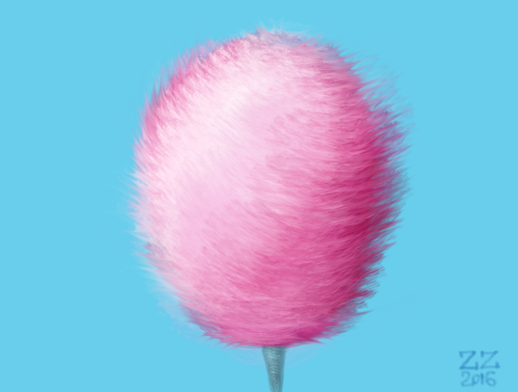 1028x777 Draw Cotton Candy - Cotton Candy Drawing