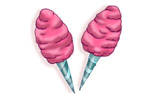 300x200 How To Draw Cotton Candy - Cotton Candy Drawing
