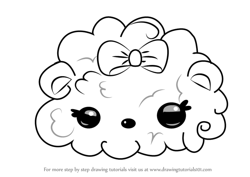 800x567 learn how to draw cotton candy eraser from num noms - Cotton Candy Drawing