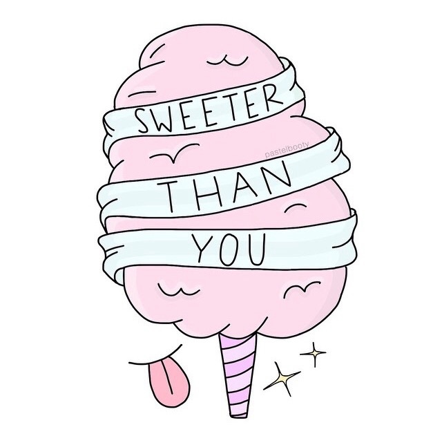 640x618 Cotton Candy, Drawing, Overlay, Pink, Png, Sweet, Tongue - Cotton Candy Drawing