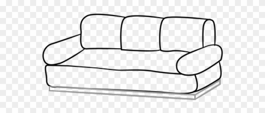 880x377 Couch Clipart Easy - Couch Drawing