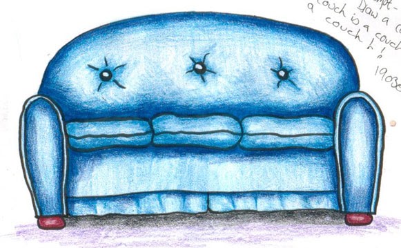 581x359 Shells Daily Drawing Daily Drawing Prompt - Couch Drawing