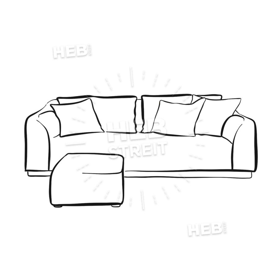 900x900 Simple Couch Outline Drawing Hebstreits Sketches - Couch Drawing