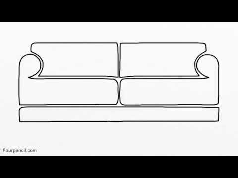 480x360  - Couch Drawing