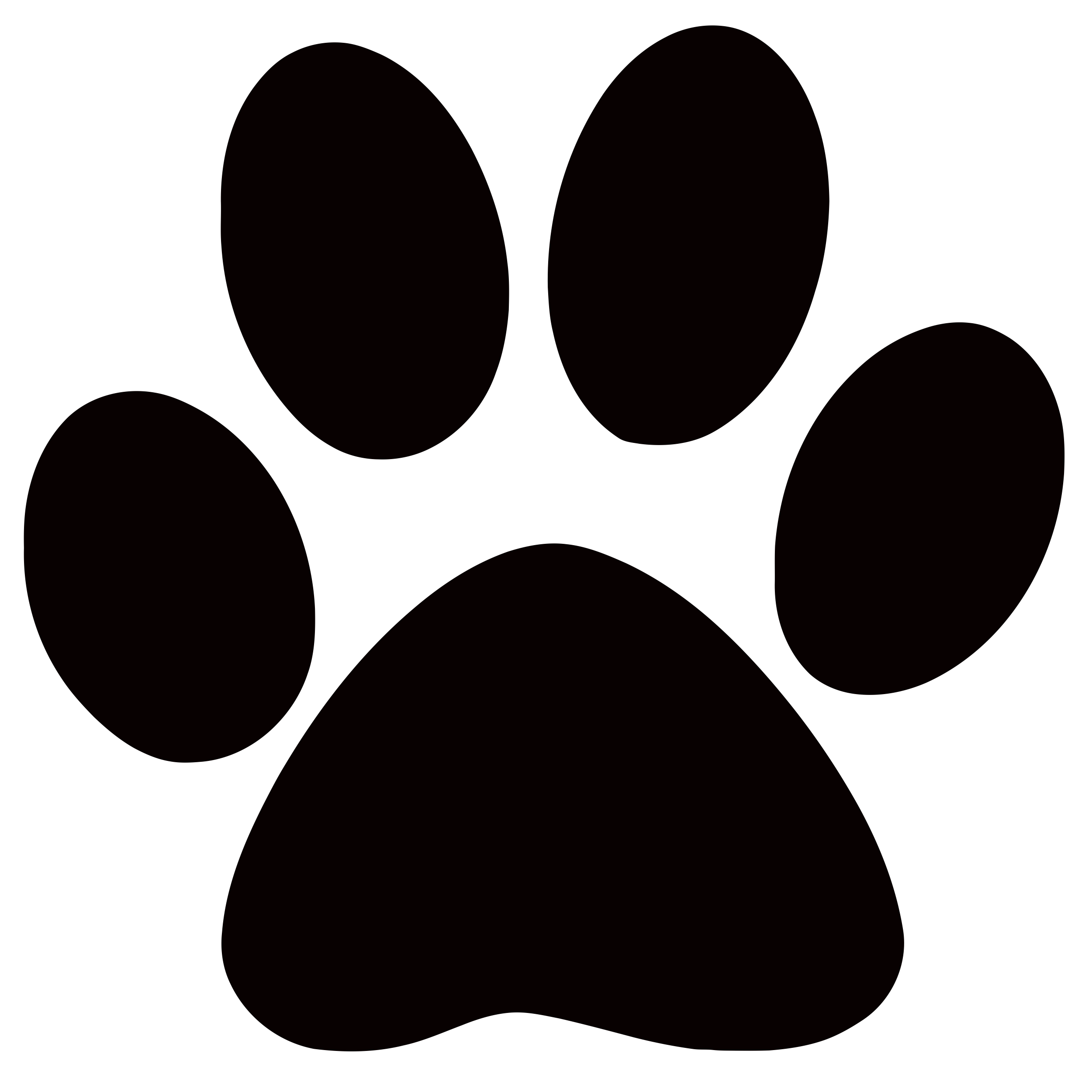 cougar paw print graphic