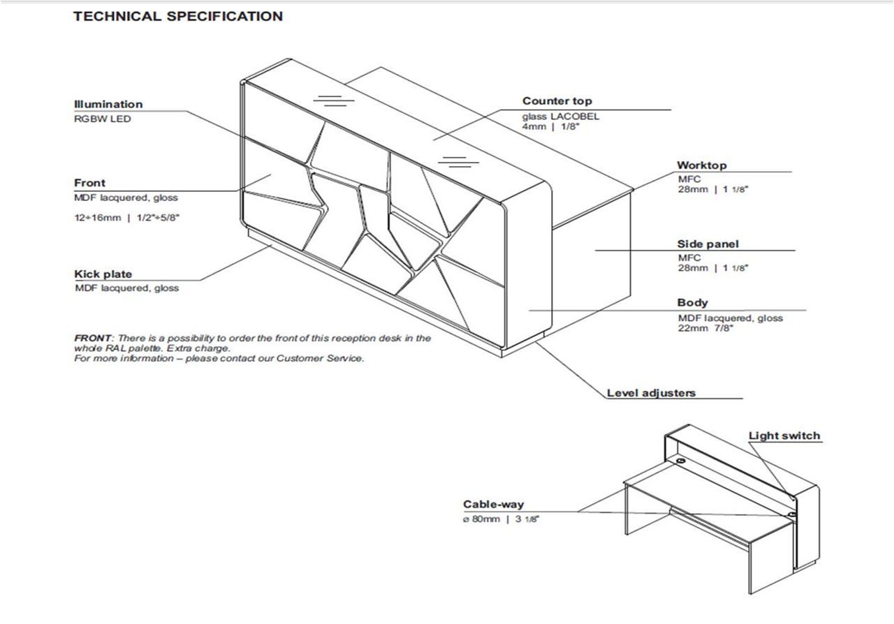 1280x894 image result for reception desk section detail drawing interior - Counter Drawing
