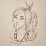 150x150 country girl - Country Girl Drawings