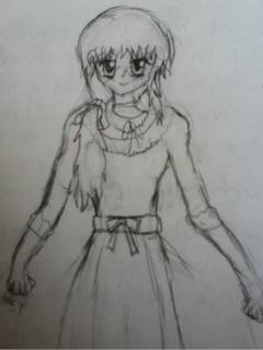 240x320 a drawings of a country girl - Country Girl Drawings