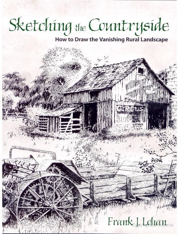 575x755 sketching the countryside how to draw the vanishing rural - Countryside Drawing