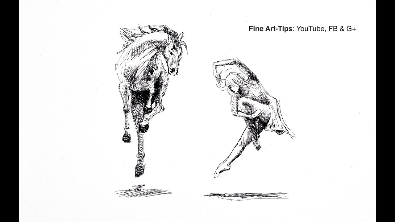 1280x720 how to sketch freely - Couple Dancing Drawing