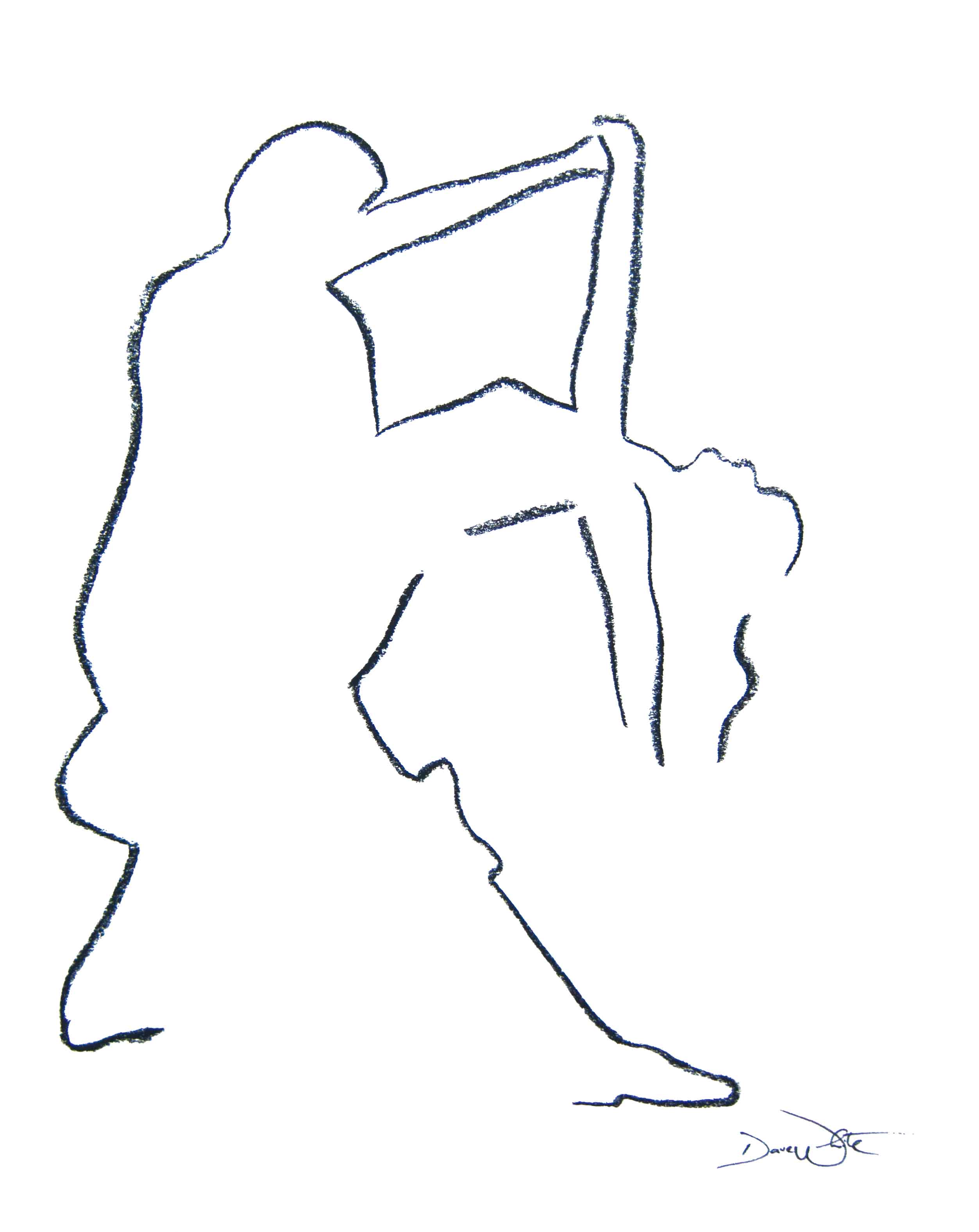 2506x3153 dance drawing artist dave white ashburn, va - Couple Dancing Drawing