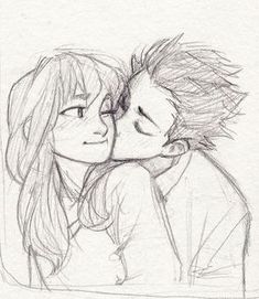235x271 couple drawing drawings drawings, couple drawings, cute - Couple Drawing